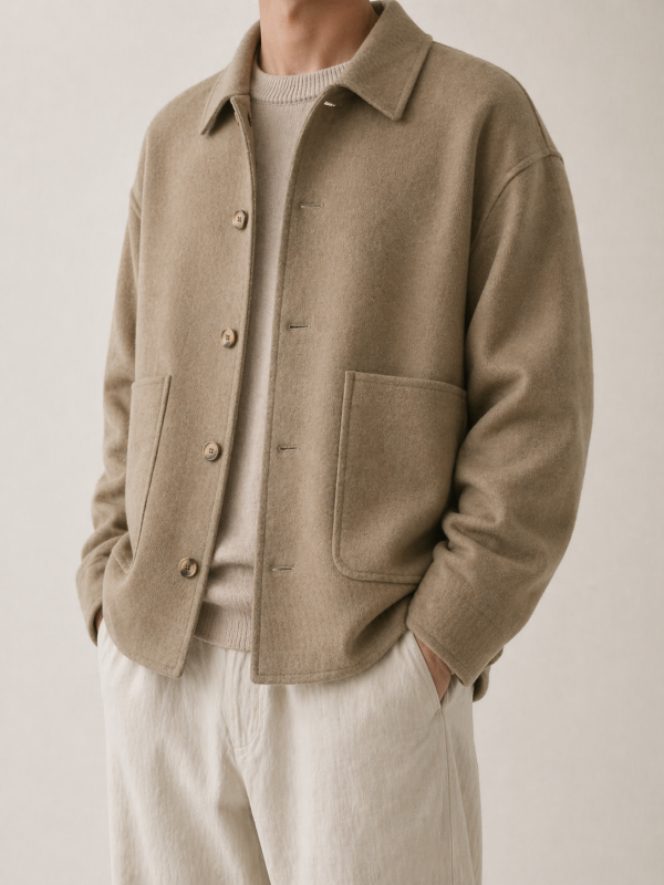 Halden Overshirt — front
